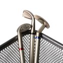 Długopisy golfisty deluxe, 3szt, stylizowane na kije golfowe plus pole do gry w mini golfa