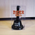 Zabawny gadzet Dzwonek na piwo, (en Ring for Beer) dowcipny prezent dla męża lub kolegi na urodziny.