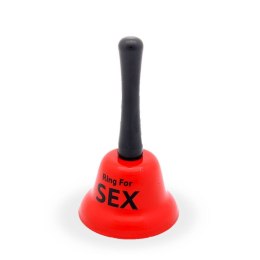 Zabawny dzwonek z napisem na seks (en ring for sex) pomysł na prezent na wieczory panieńskie, kawalerskie oraz śluby.