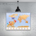 Mapa Zdrapka Odkrywcy - Świat (wersja językowa EN)