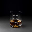 Akcesoria do whisky, 2 x szklanka, 9 x kostka chłodząca, zapakowane w eleganckie etui na prezent dla Taty, na Dzień Ojca.