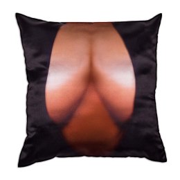 Sexy poszewka na poduszkę - wzór "Kobiecy Dekolt" rozmiar 40x40, prezent dla niego.